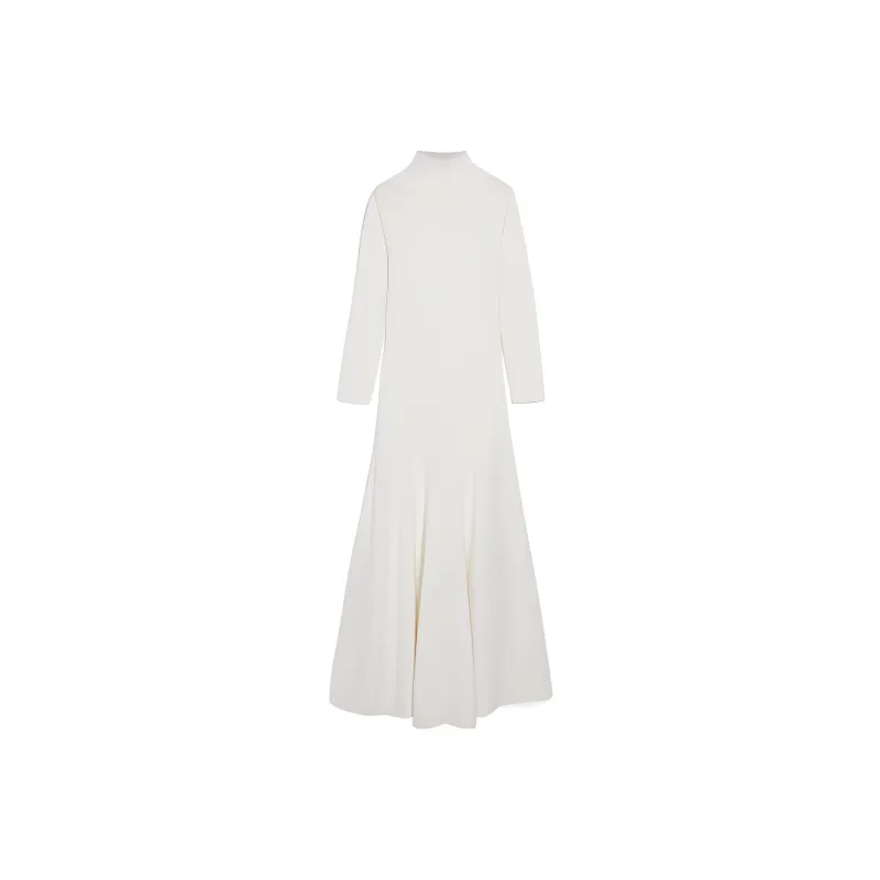 SportMax Long-Sleeved Dresses Women's White-0