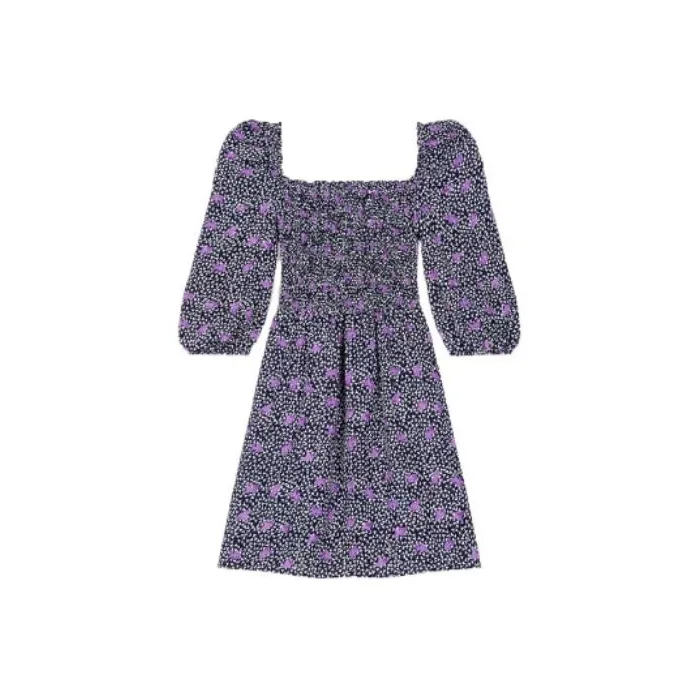 Maje Long Sleeved Dresses Women's Purple-0