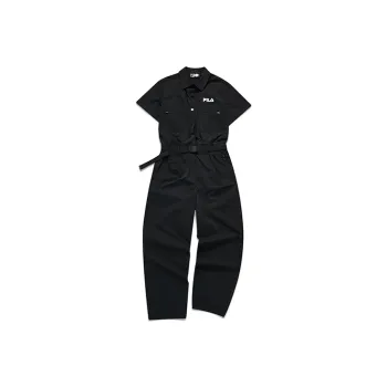 FILA FUSION FILA FUSION Hakusan L Collaboration Collection Jumpsuit Women's Pitch Black