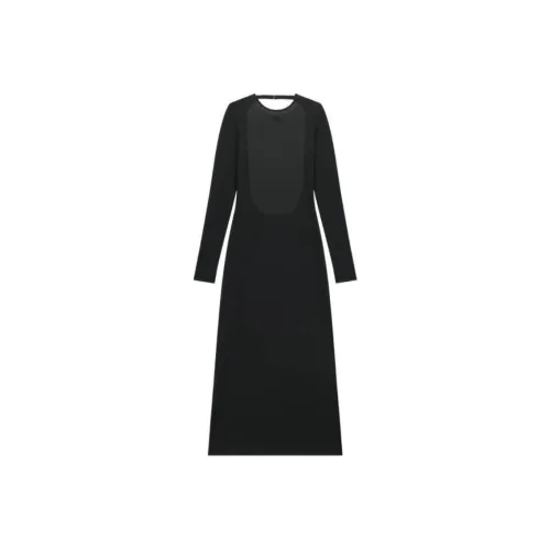 COURREGES Tube Backless Long-Sleeved Dress