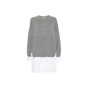 Stella McCartney Layered Effect Knitted Jumper