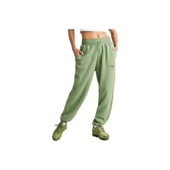 Nike SPORTSWEAR SWOOSH Knitted Sports Pants Women's Green