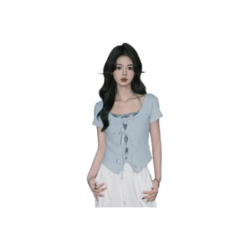 FOREVER 21 T Shirts Women's Blue