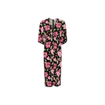 DVF Diane Von Furstenberg Valerie Midi Dress