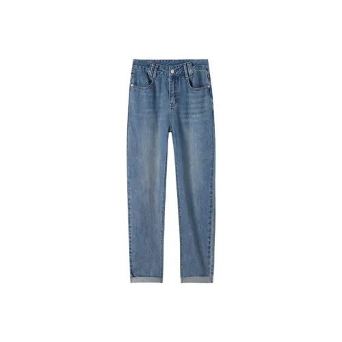 HIPPIEMISS Jeans Women's Vintage Light Blue