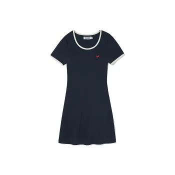 Kirsh SS24 Short-Sleeved Dresses Women's Dark Marine Blue