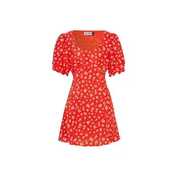 Rixo Zadie Floral-print Midi Dress