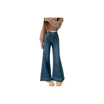 XIAOJUCHUANLI Jeans Women's Blue