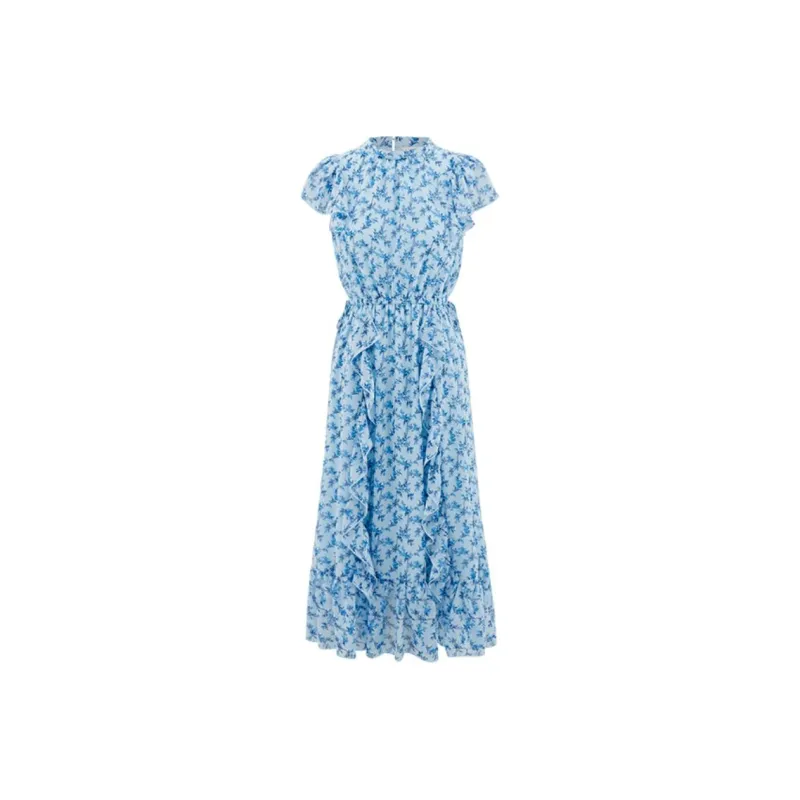 MOUSSY Short Sleeved Dresses Women's-5