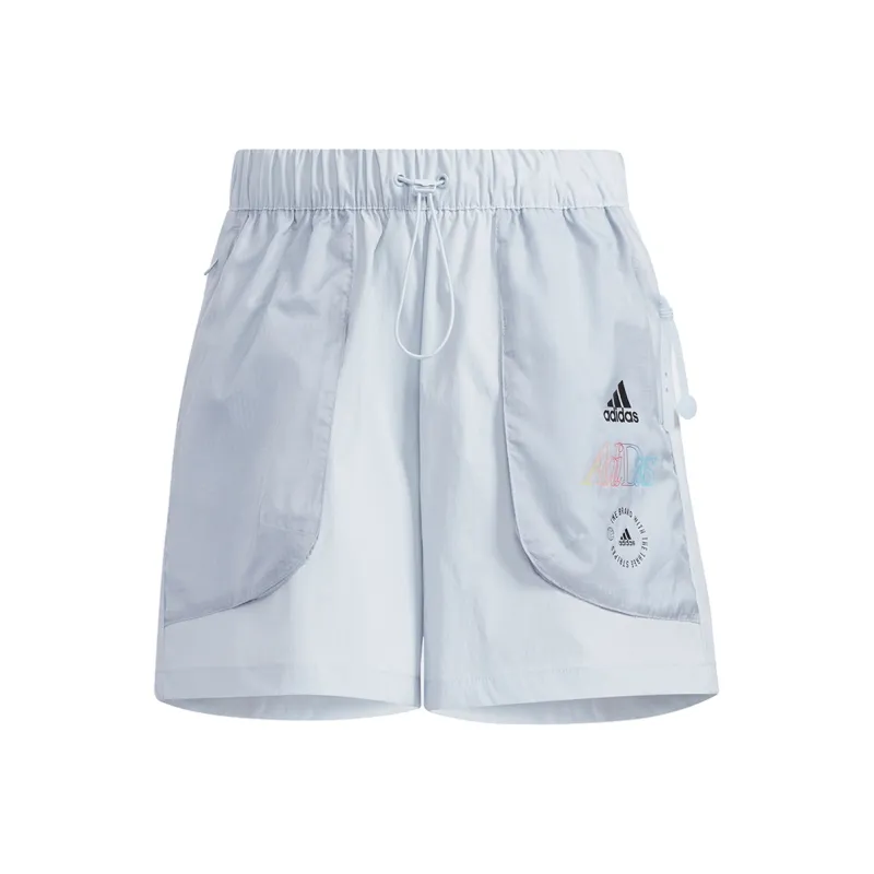 Adidas Casual Shorts Women's Blue-0