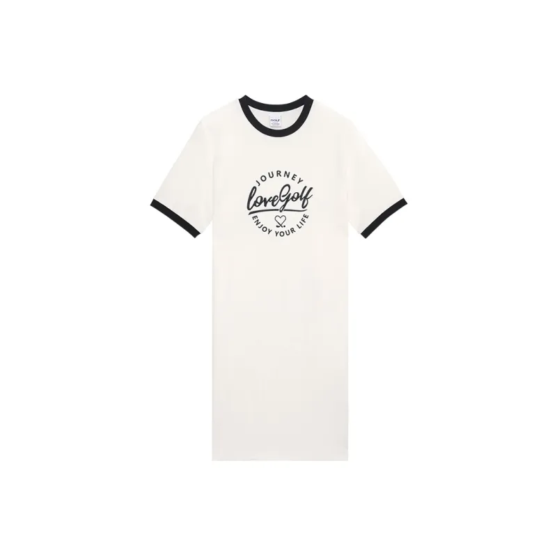 GOLF Short Sleeved Dresses Women's White-0