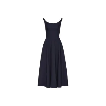 Valentino Sleeveless Midi Dress