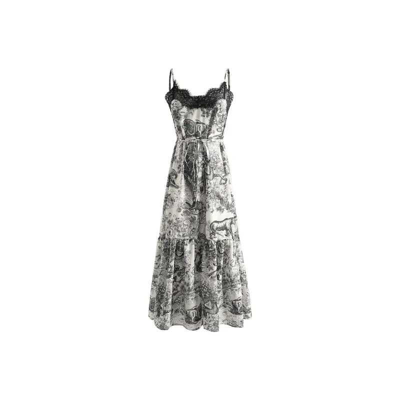 Migu Sleeveless Dress Women's Multicolor-0