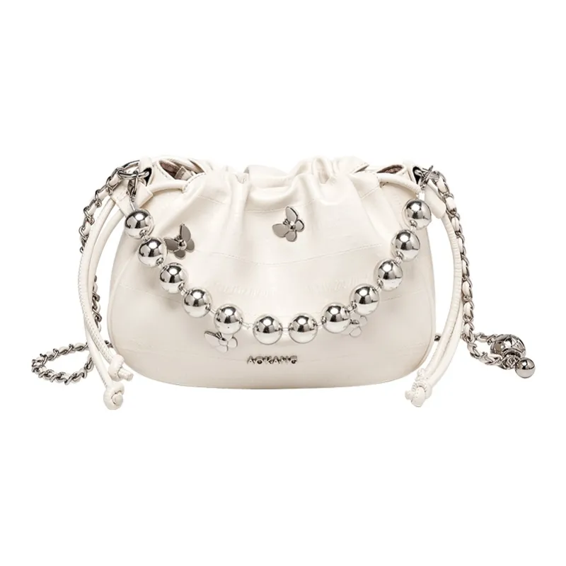 AOKANG Polyurethane Leather Chain Bag Bucket Bag Crossbody Underarm Shoulder Bag Small Size Women's Multicolor-9