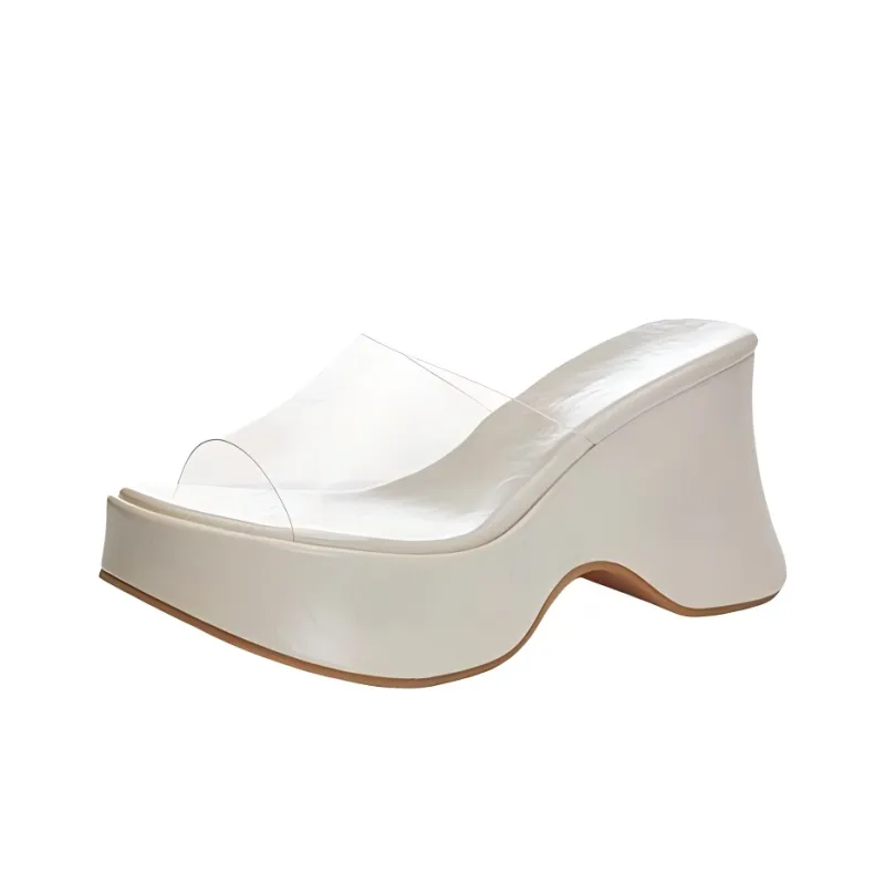 LXVB Rubber Sole Slip Resistant Slide Slippers Women's-3