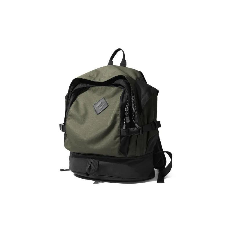 MOYYI Oxford Backpack Regular Unisex Army Green-0