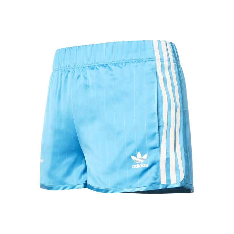 Adidas Originals X Sporty & Rich Track Shorts Baby Blue/Cream-0