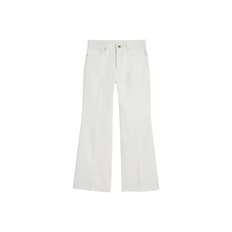JIL SANDER Flared Denim Trousers-0