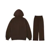 Coffee-Themed Clothing Sets (Fleece-Lined)