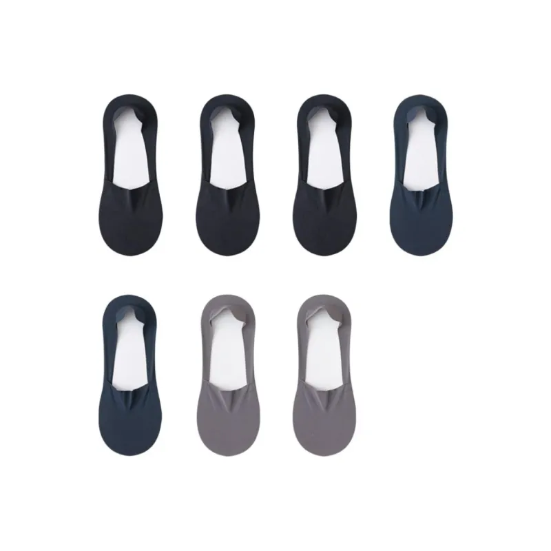 H YXIANG No Show Socks Men's Combo Set-29