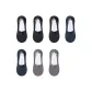 3 Black, 2 Navy Blue, 2 Dark Gray