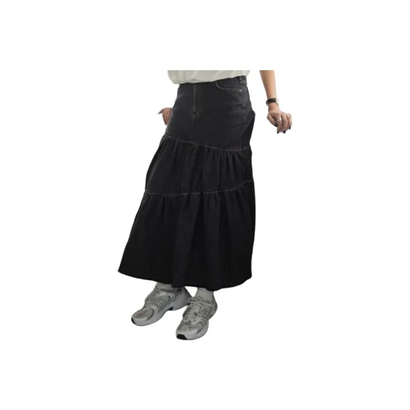 FREAK'S STORE Denim Long Skirt Women's-4