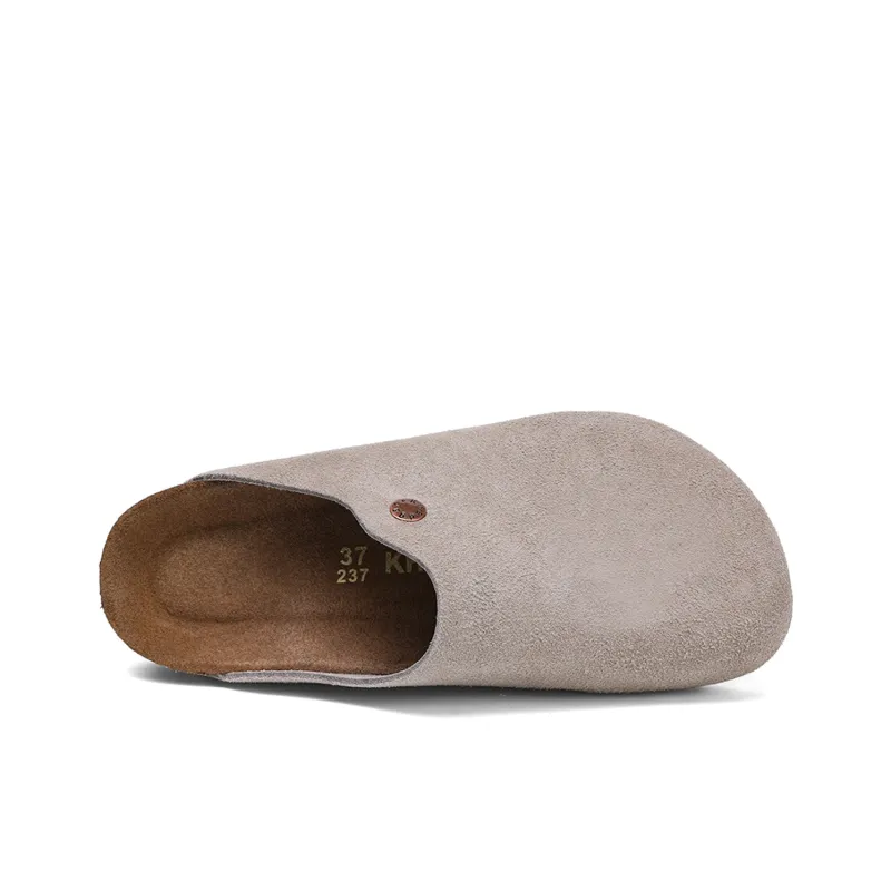 Khadgar EVA Cork Sole Quiet Abrasion Resistant Slip Resistant Closed Toe Slippers Unisex-2