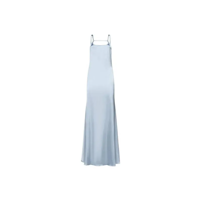 Jacquemus Sleeveless Dresses Women's Blue-0