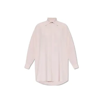 AMIPARIS Crepe texture Thigh lenght Shirt Dress