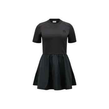 Moncler Flared T shirt Dress
