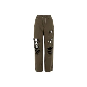 DARKPARK Casual Pants Women's Army Green