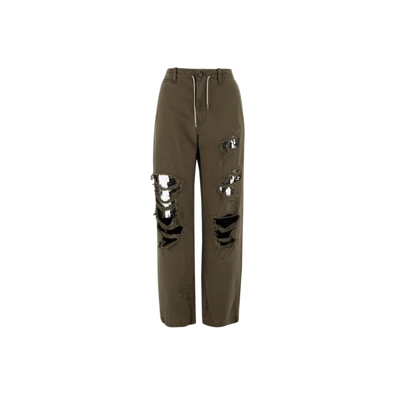 DARKPARK Casual Pants Women's Army Green-0