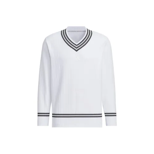 Adidas V NECKPULLOVERSWEATSHIRT Sweatshirt Men's White