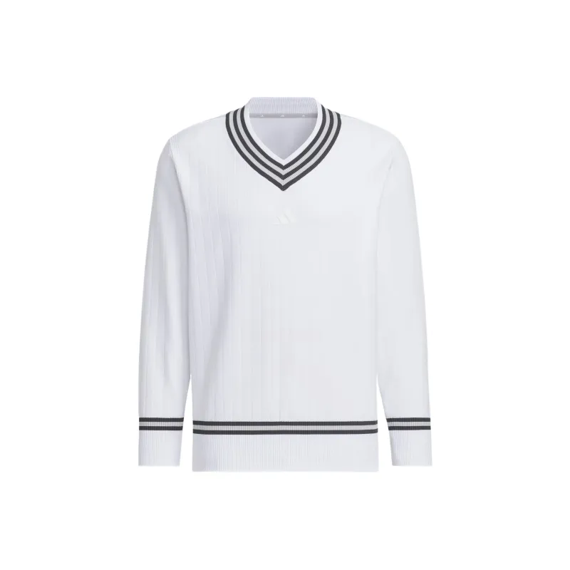 Adidas V NECKPULLOVERSWEATSHIRT Sweatshirt Men's White-0