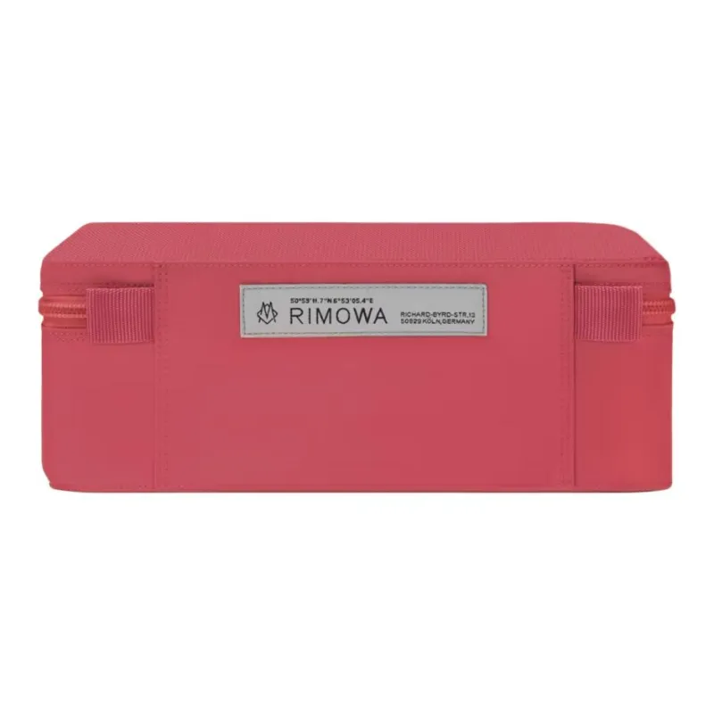 RIMOWA Recycled Nylon Storage Bag Medium Size Women's Garnet Red-1