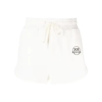 PINKO SS23 Casual Shorts Women's White
