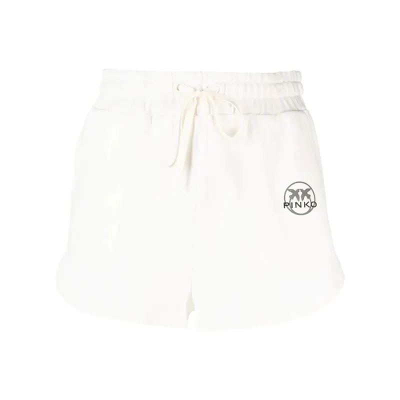 PINKO SS23 Casual Shorts Women's White-0