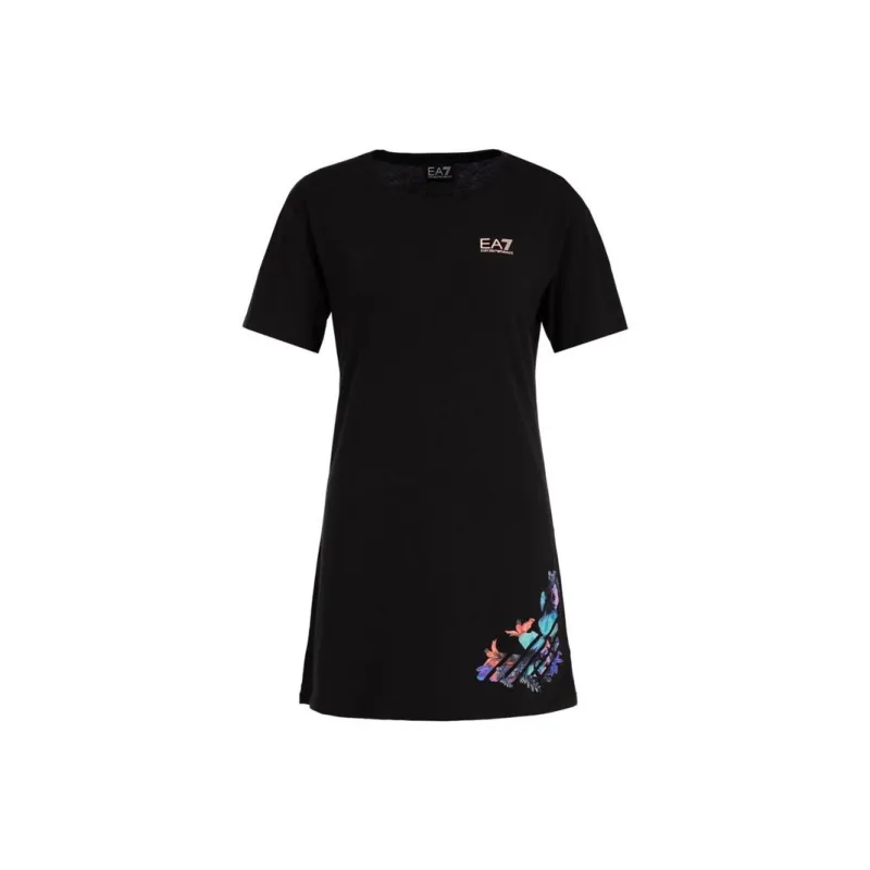 EMPORIO ARMANI Short Sleeved Dresses Women's Black-0
