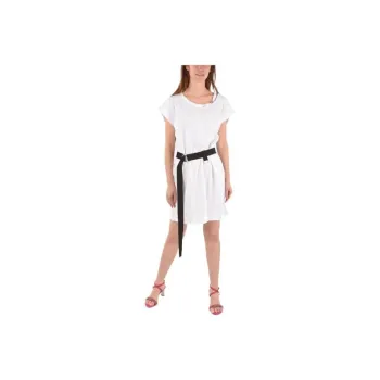 DIESEL Short-Sleeved Dresses Women's White