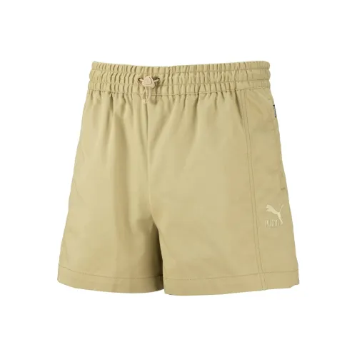 PUMA Humming 3,SS23 Chinese Culture Tribute Series Casual Shorts Women's Roasted Almond