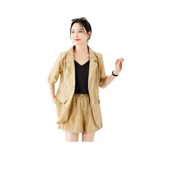 TERRE BLEUE Business Suit Women's Khaki