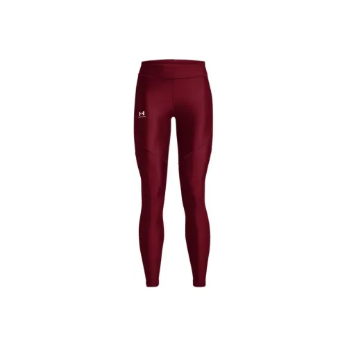 Under Armour HeatGear® Leggings Women's Burgundy