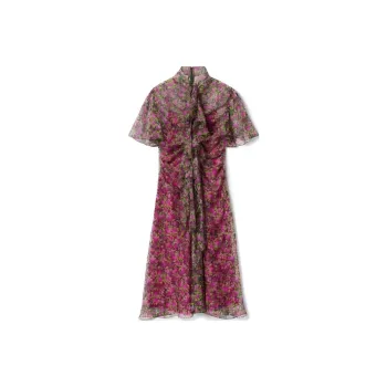 GUCCI FW24 Short-Sleeved Dresses Women's Multicolor