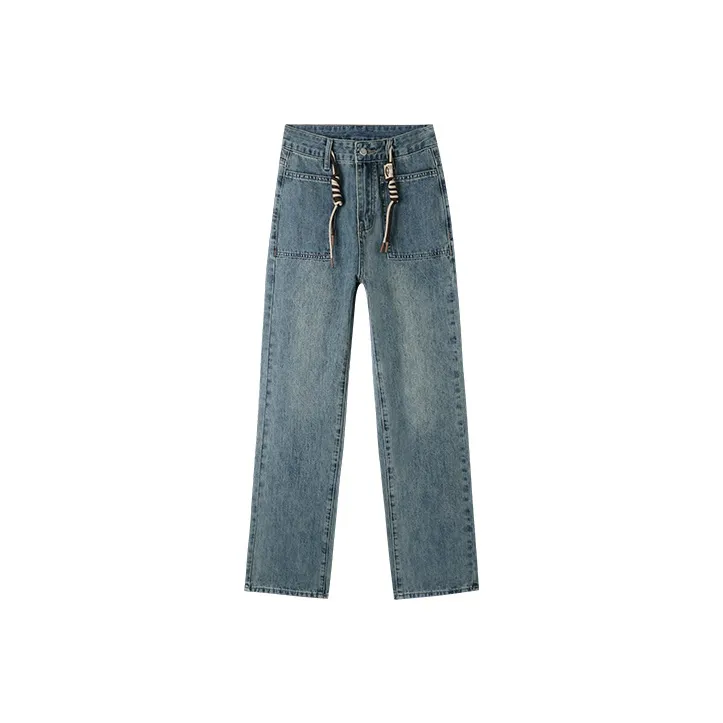 MITUAN Jeans Women's Vintage Blue-0