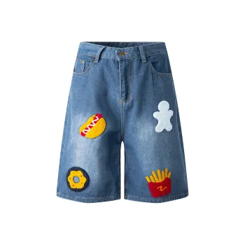 NBNO Denim Shorts Unisex