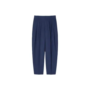 UNIQLO Comptoir Des Cotonniers Collaboration SS25 Casual Pants Women's Blue