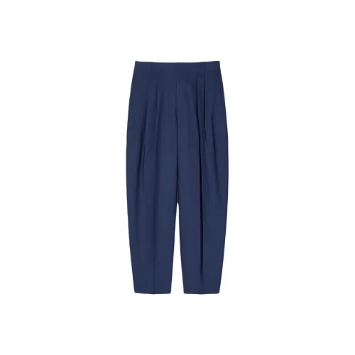 UNIQLO Comptoir Des Cotonniers Collaboration SS25 Casual Pants Women's Blue