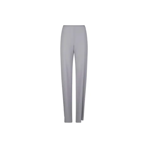 EMPORIO ARMANI Cady texture Palazzo Trousers