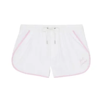 SAINT LAURENT Rive Droite Series Casual Shorts Women's White