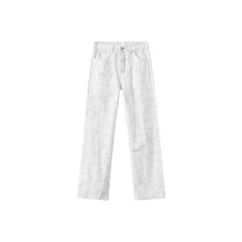 TEN MIRO Jeans Unisex White
